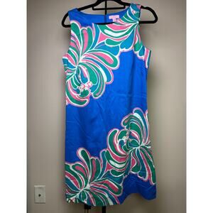 Lilly Pulitzer Summer 2010 100% Cotton Shift Dress Size 10